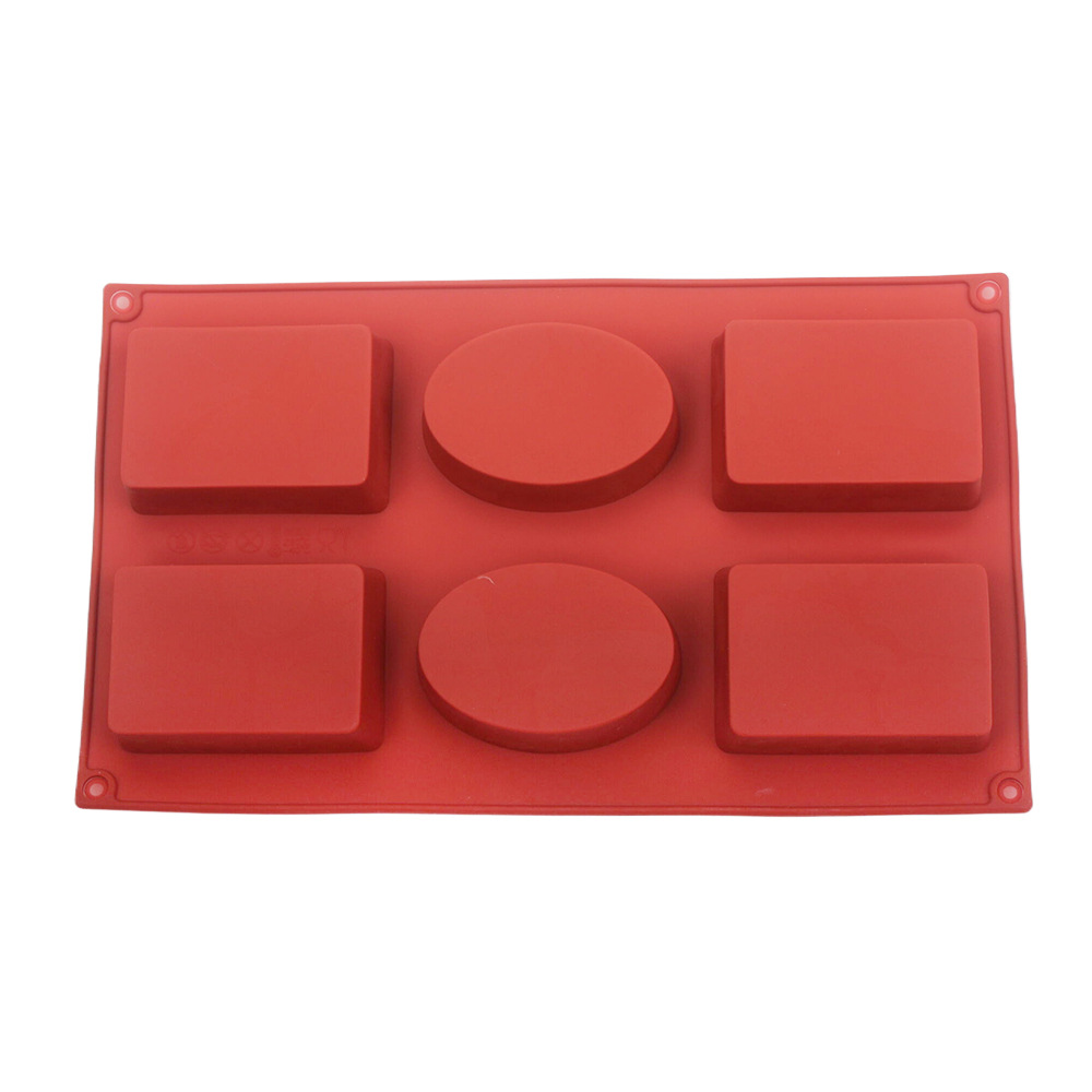 Soap Making Tutorial - Silicone Rectangle Oval Combo Cake Mold