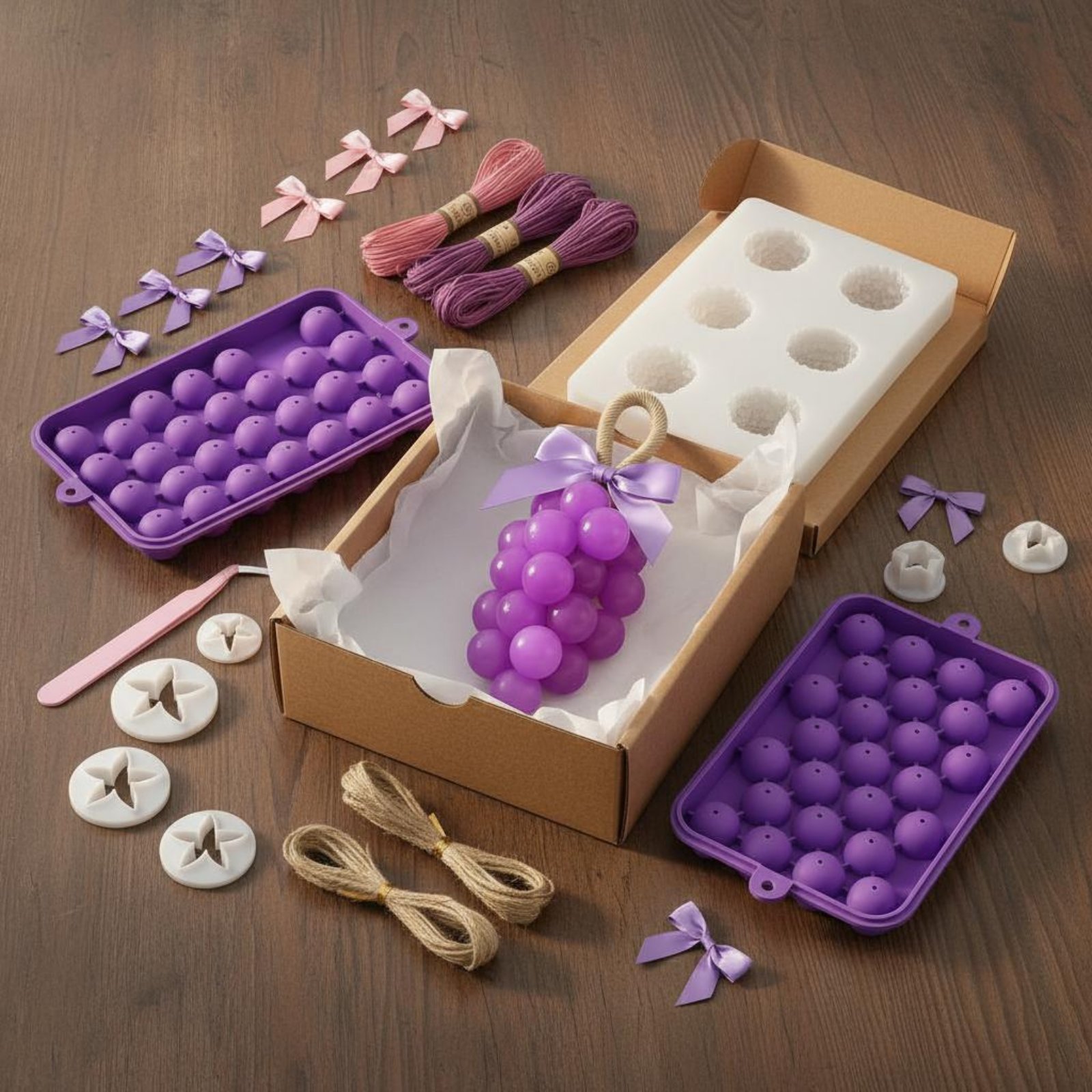 Soap Making Easy - Fruit Soap Making Kit Easy Demolding