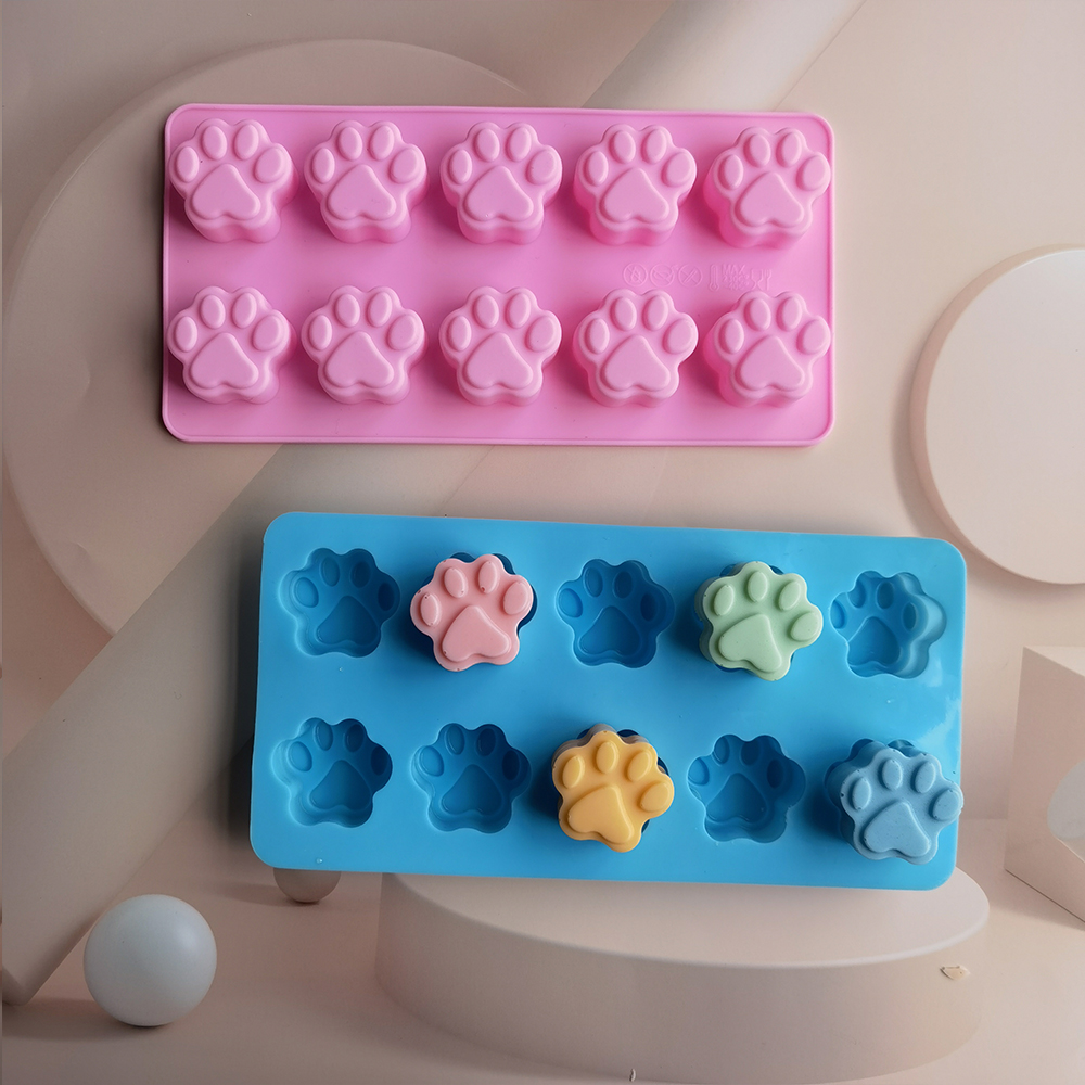 Soap Making Tray - Cat Claw Shape Chocolate Silicone Mold