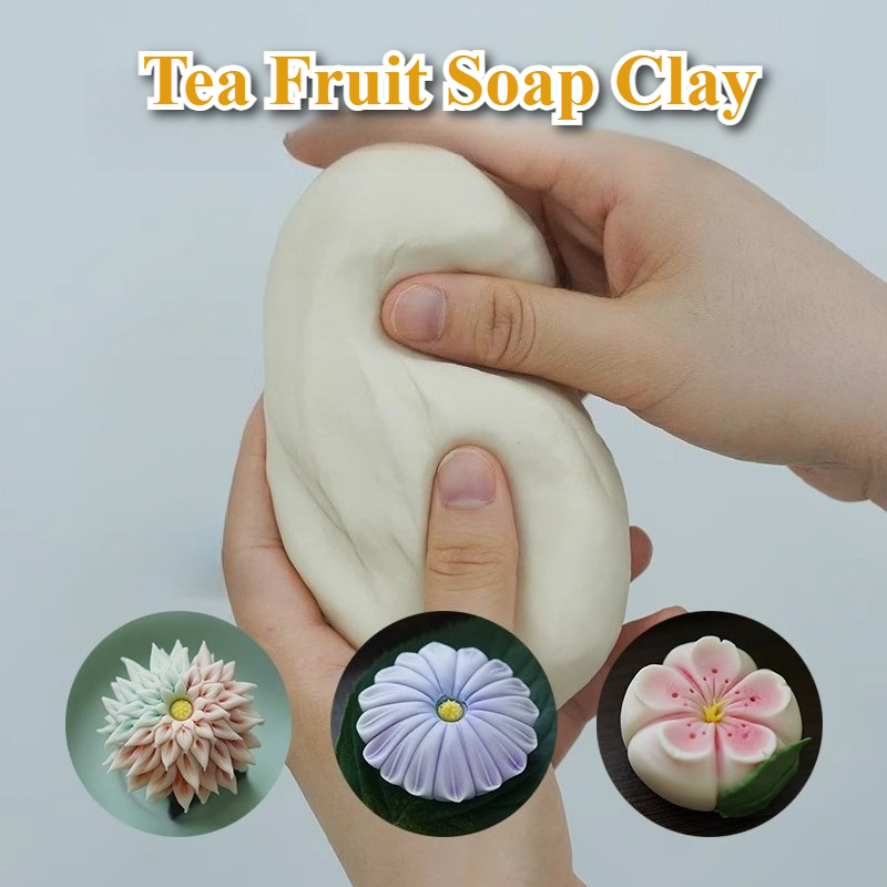 Soap Making Glycerin - 100g Tea Fruit Clay Soap Clay