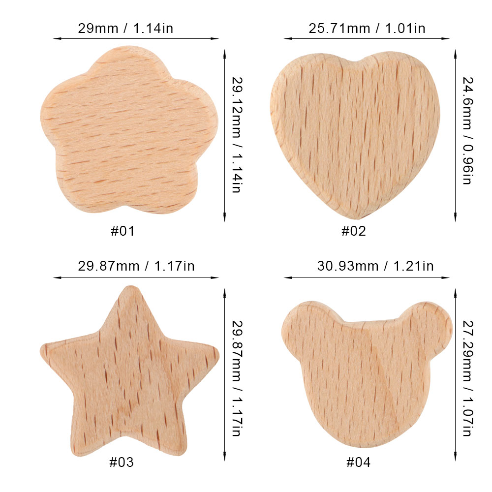 Kovict 15pcs Beech Wood Bear F - Soap Making Handmade 评论和价格