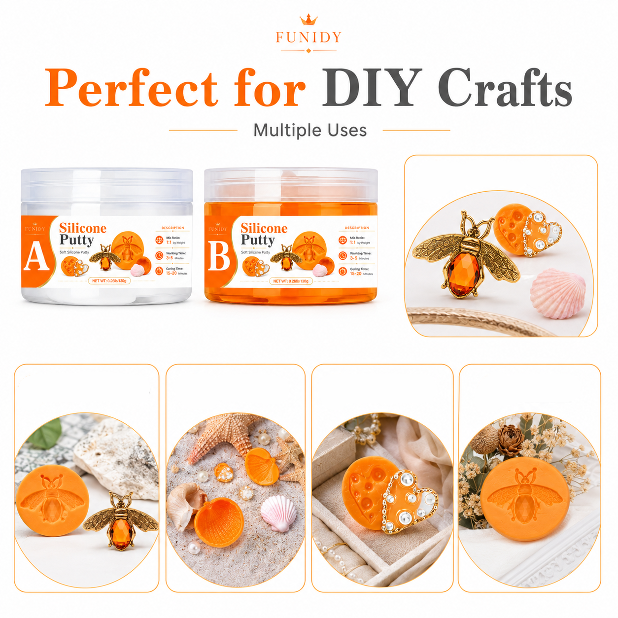 SILICONE PUTTY Making Kit, Fas - Soap Making Easy 评论和价格