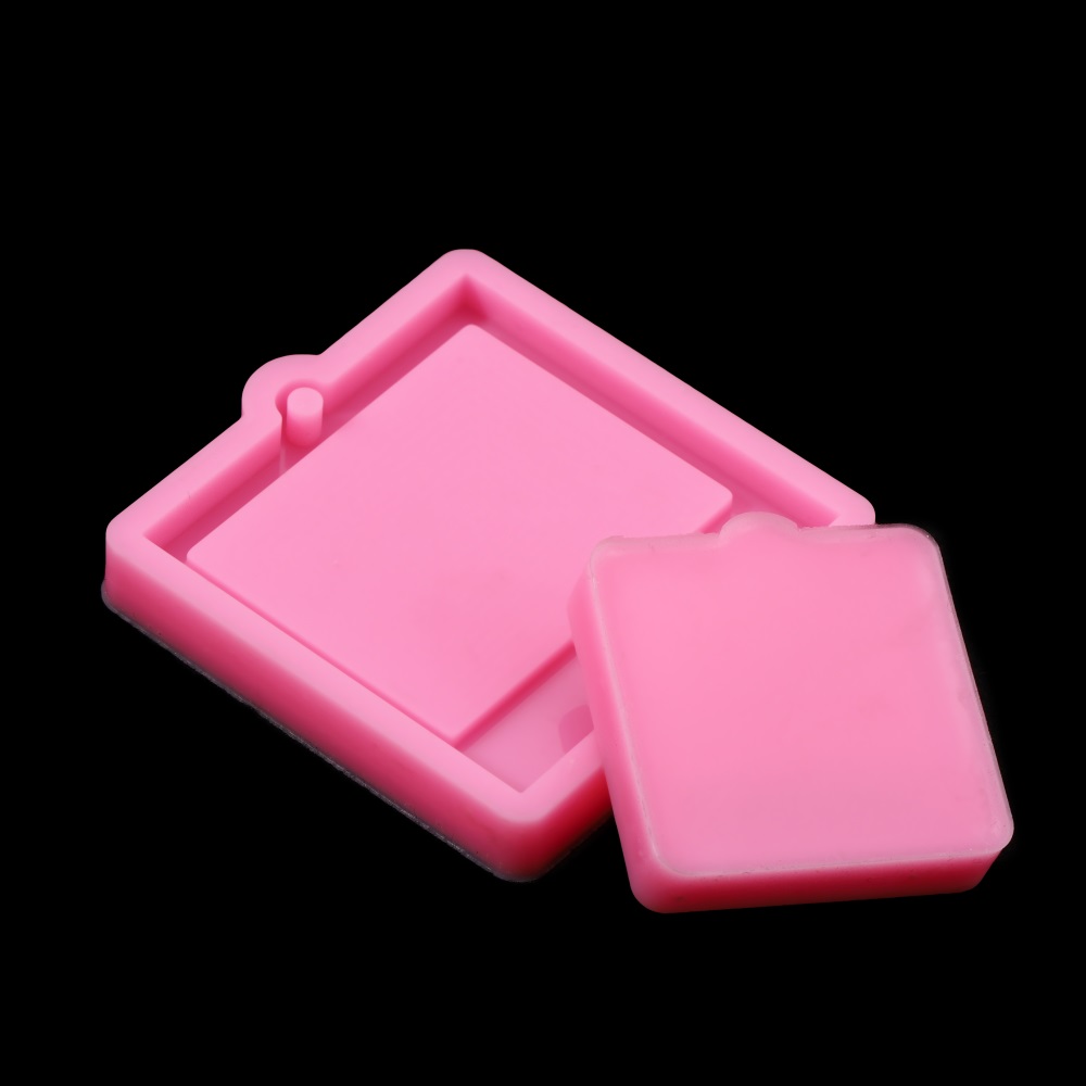 Photo Frame Epoxy Resin Keycha - Natural Making Soap 评论和价格