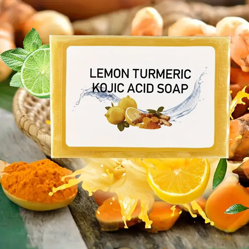 100g Lemon Turmeric Kojic Acid - Soap Making Glycerin 评论和价格