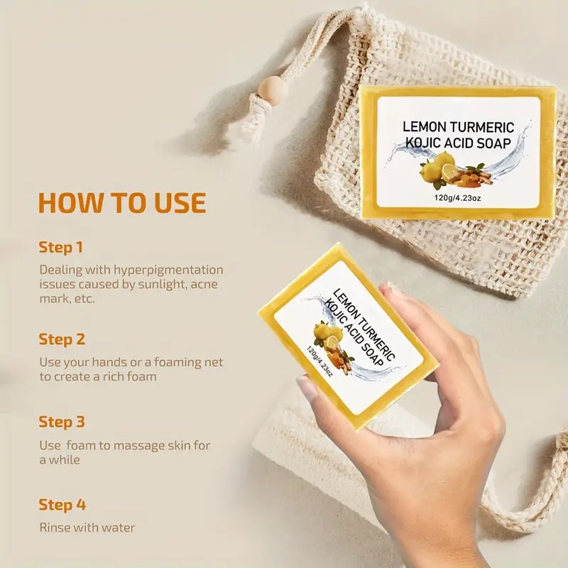 100g Lemon Turmeric Kojic Acid - Soap Making Glycerin 评论和价格