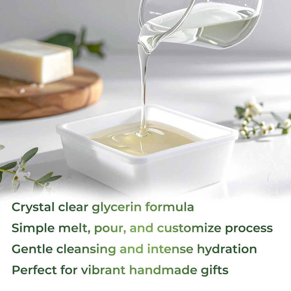 25 LB - Ultra Clear Melt & Pou - Soap Making Glycerin 评论和价格