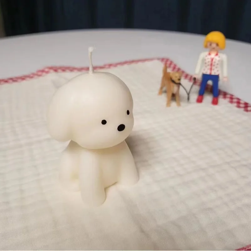 3D Puppy Scented Candle Silico - Soap Making Diy Kit 评论和价格