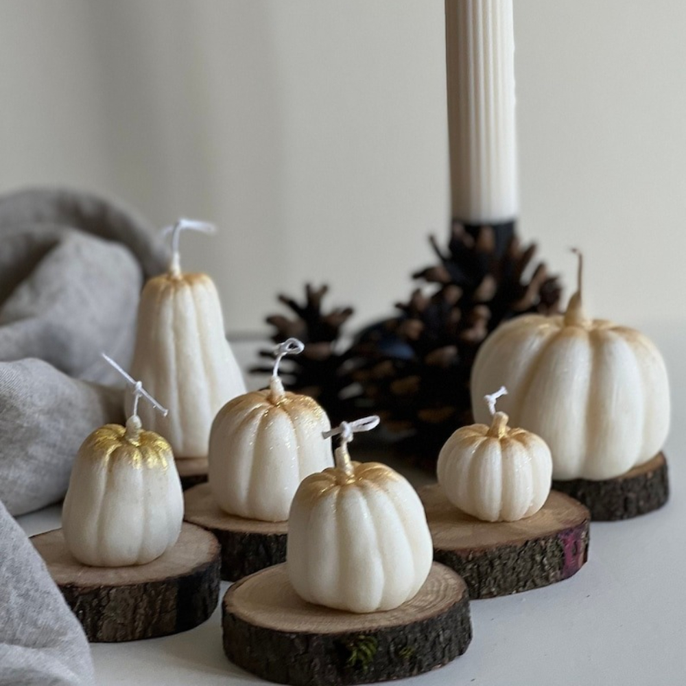 3D Pumpkin Silicone Mold for S - Soap Making Easy 评论和价格
