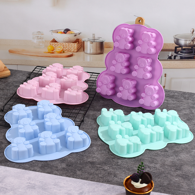 Silicone Gummy Bear Molds,Jell - Natural Making Soap 评论和价格