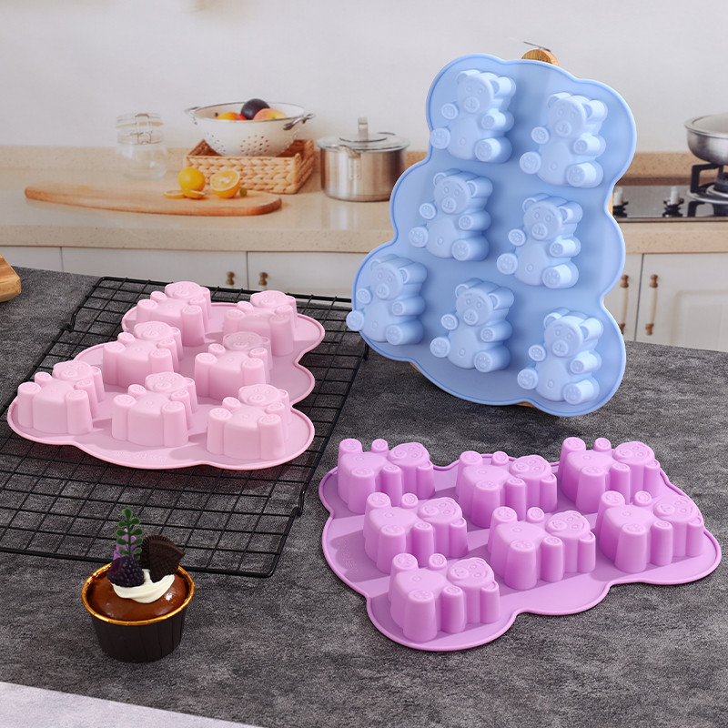 Silicone Gummy Bear Molds,Jell - Natural Making Soap 评论和价格