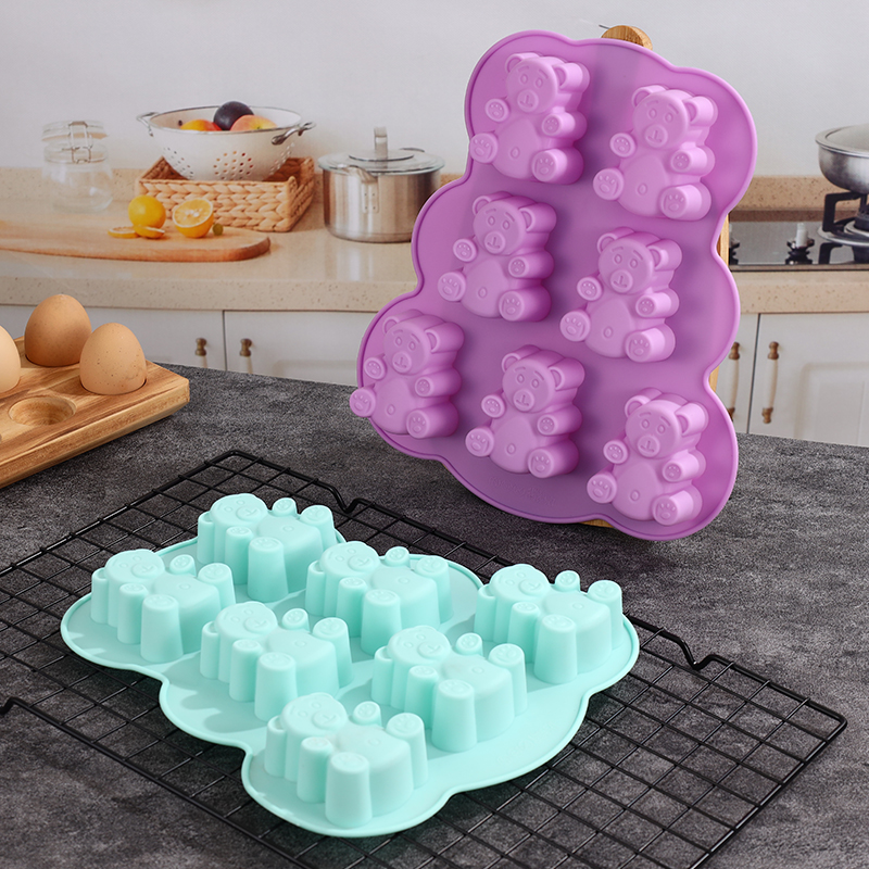 Silicone Gummy Bear Molds,Jell - Natural Making Soap 评论和价格