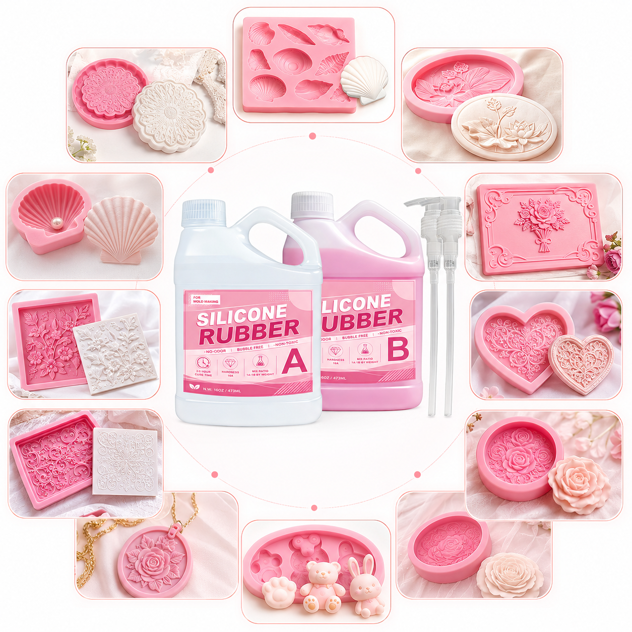 Liquid Silicone Rubber-Perform - Soap Making Tutorial 评论和价格