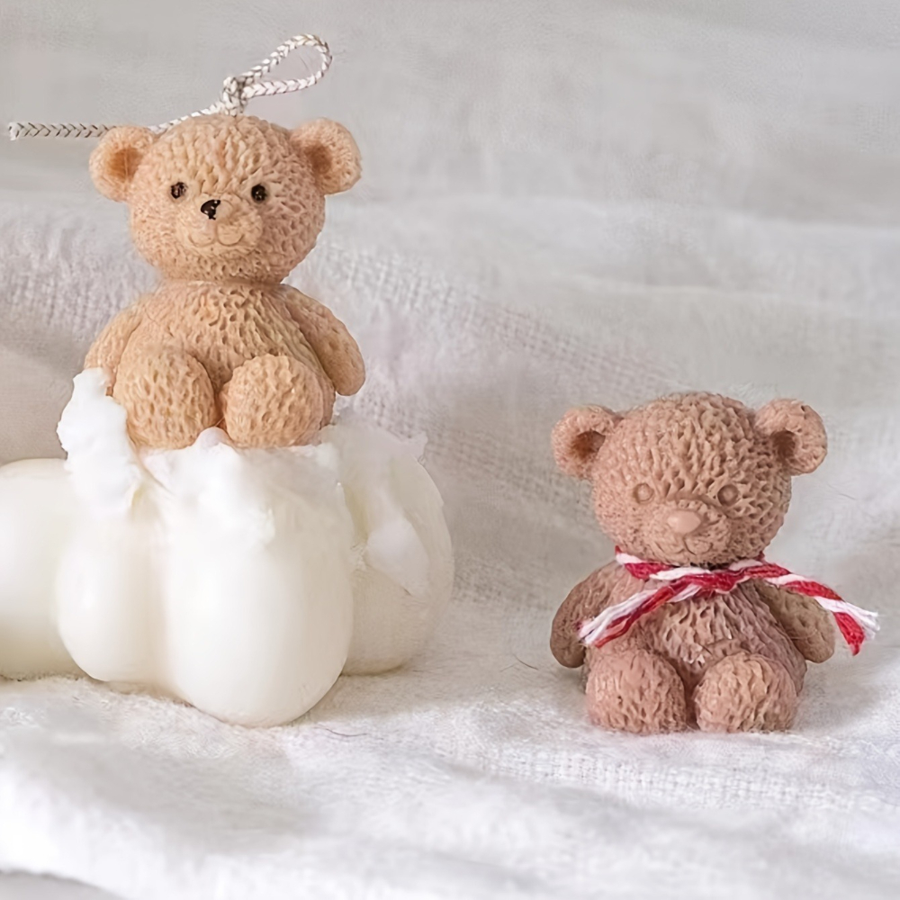 Easy Demold Teddy Bear Silicon - Soap Making Easy 评论和价格