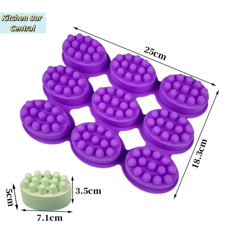 【3d Silicone Soap Mold Massage - Soap Making Accessories 评论和价格