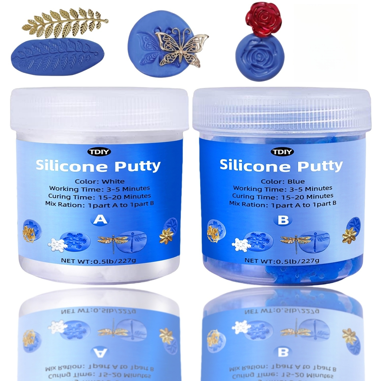 Silicone Putty for Reusable Si - Soap Making Ratios 评论和价格