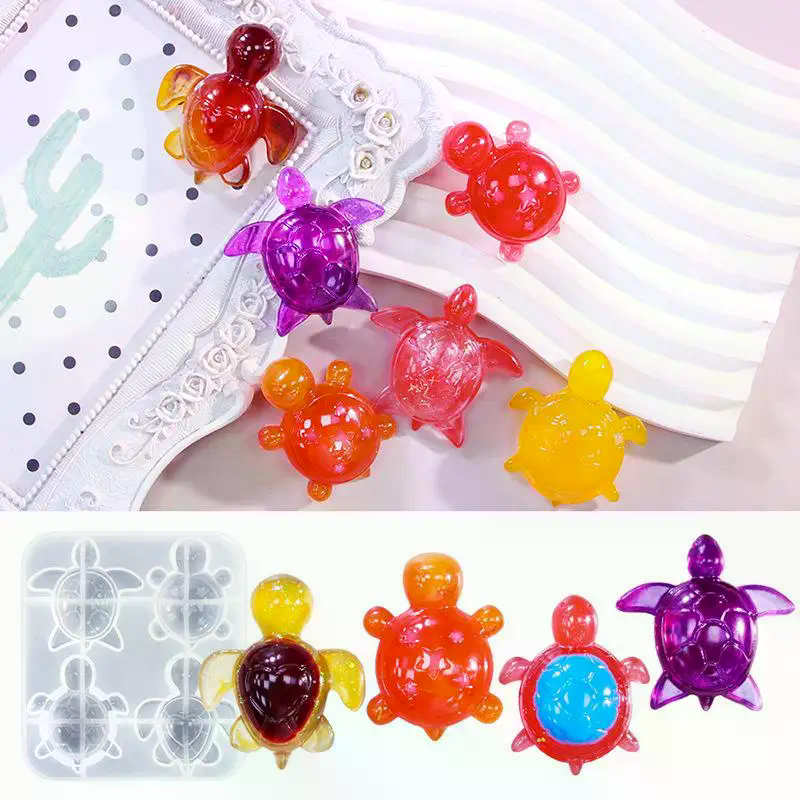 Four Turtles Plaster Silicone  - Natural Making Soap 评论和价格
