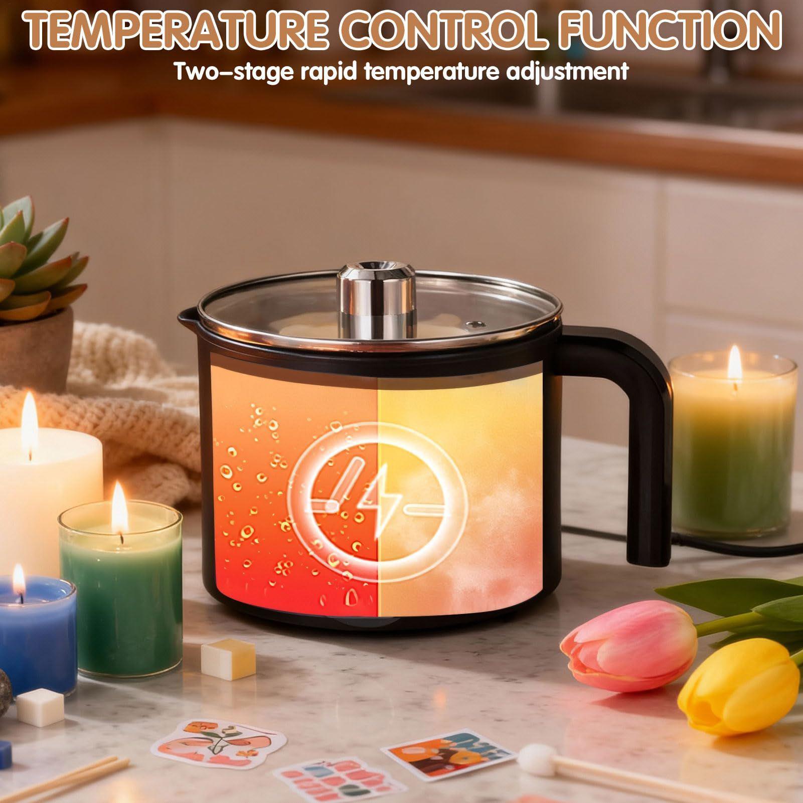 Candle Wax Melting Pot 1.5L La - Soap Making Tutorial 评论和价格