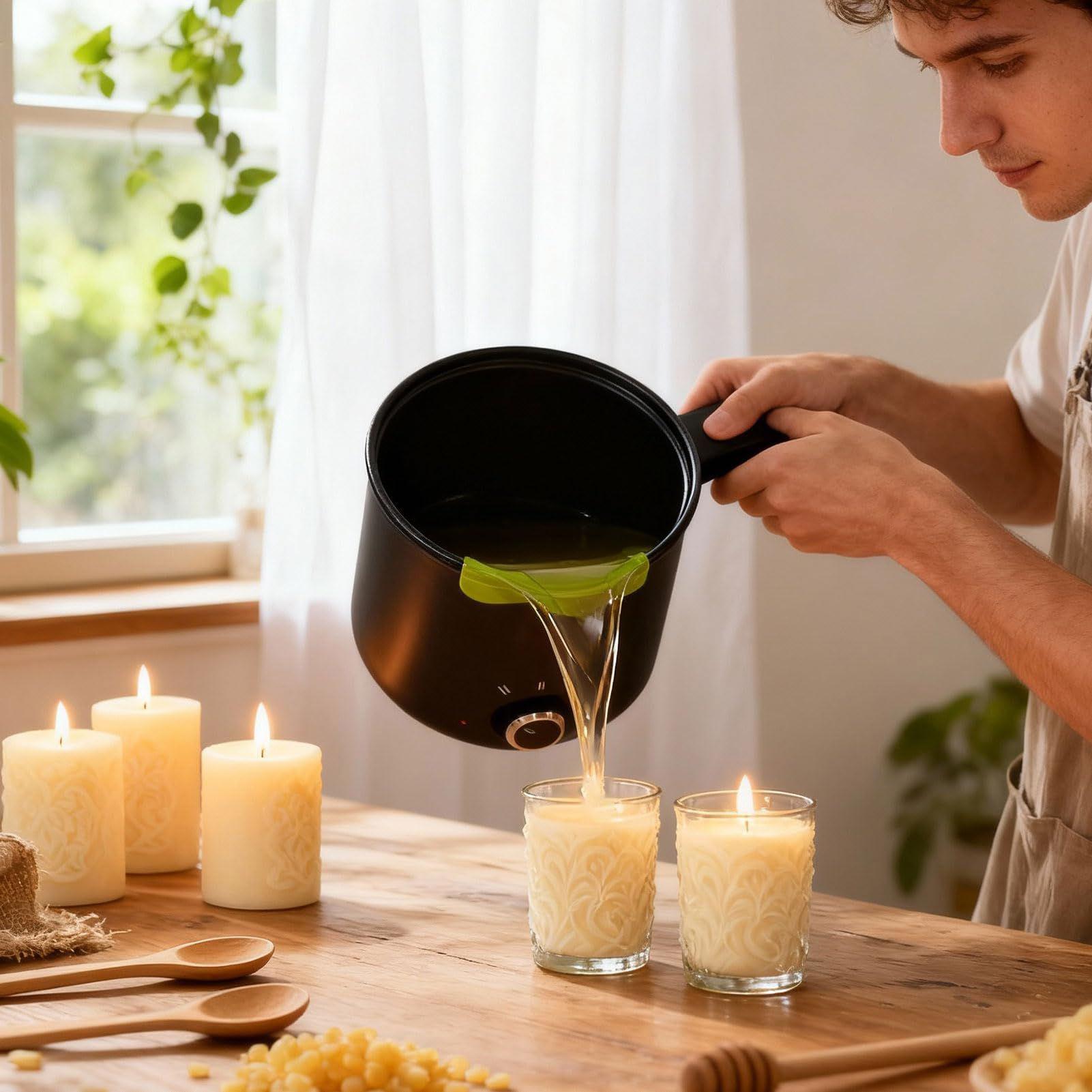 Candle Wax Melting Pot 1.5L La - Soap Making Tutorial 评论和价格