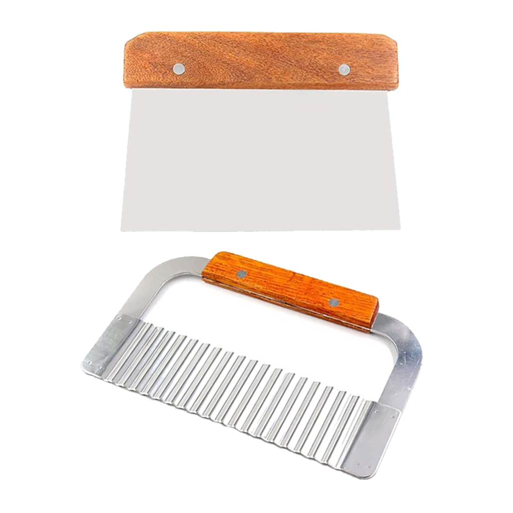 2 Pack Stainless Steel Wavy &  - Soap Making Accessories 评论和价格