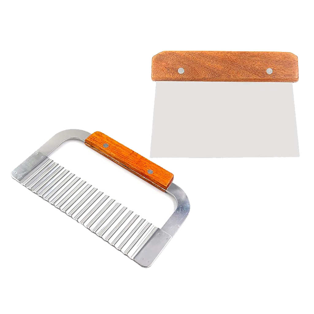 2 Pack Stainless Steel Wavy &  - Soap Making Accessories 评论和价格