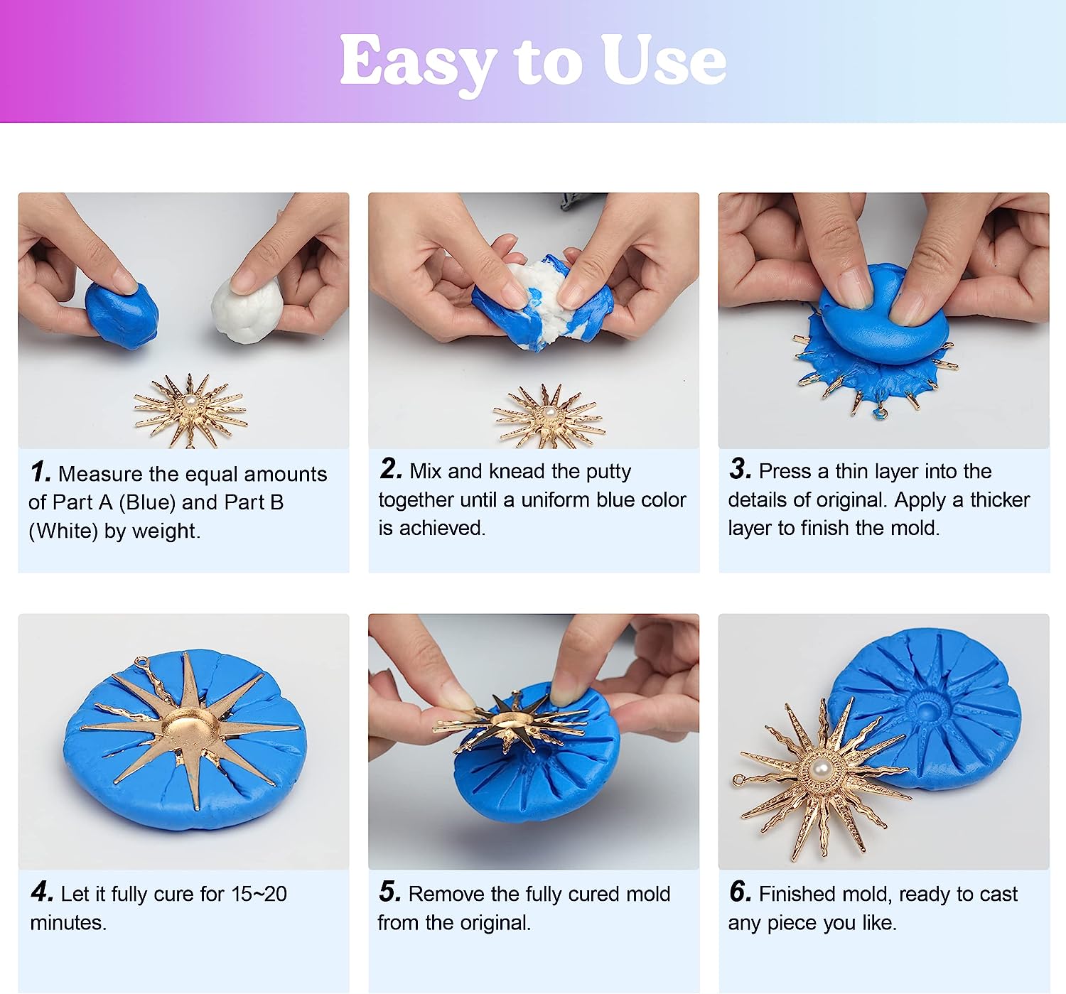 Silicone Putty Silicone Mold M - Soap Making Ratios 评论和价格