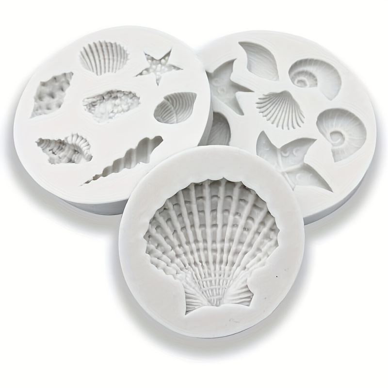 3pcs/set, shell mold set, irre - Soap Making Easy 评论和价格