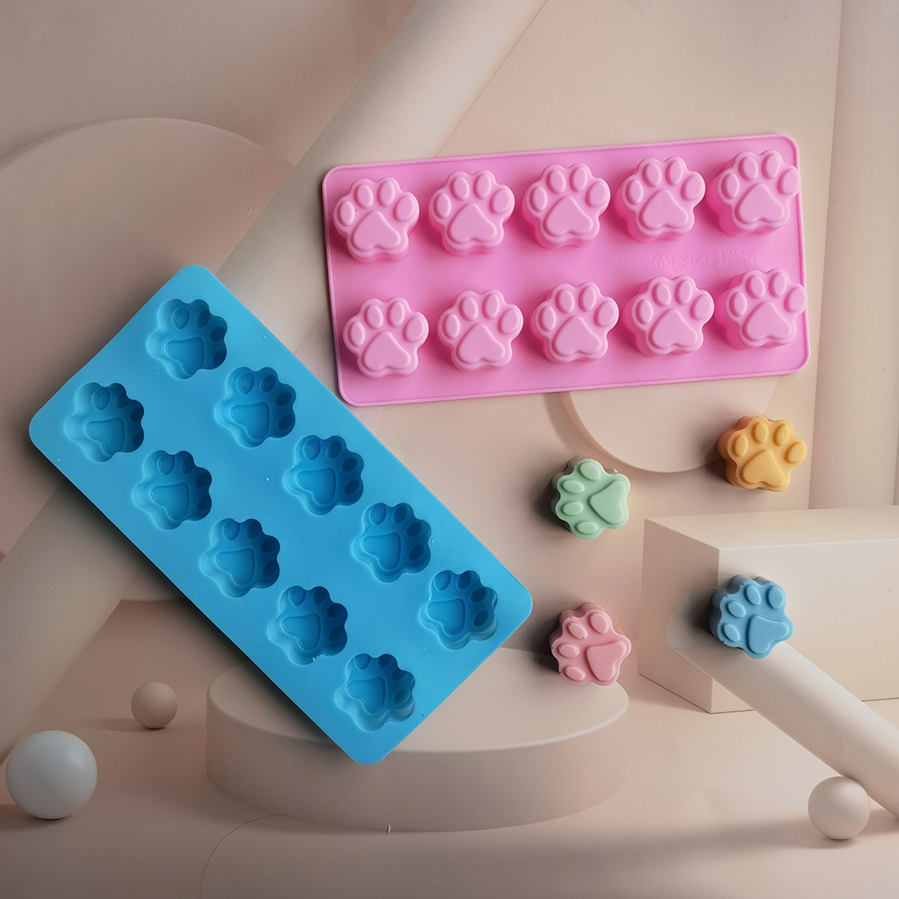 Cat Claw Shape Chocolate Silic - Soap Making Tray 评论和价格