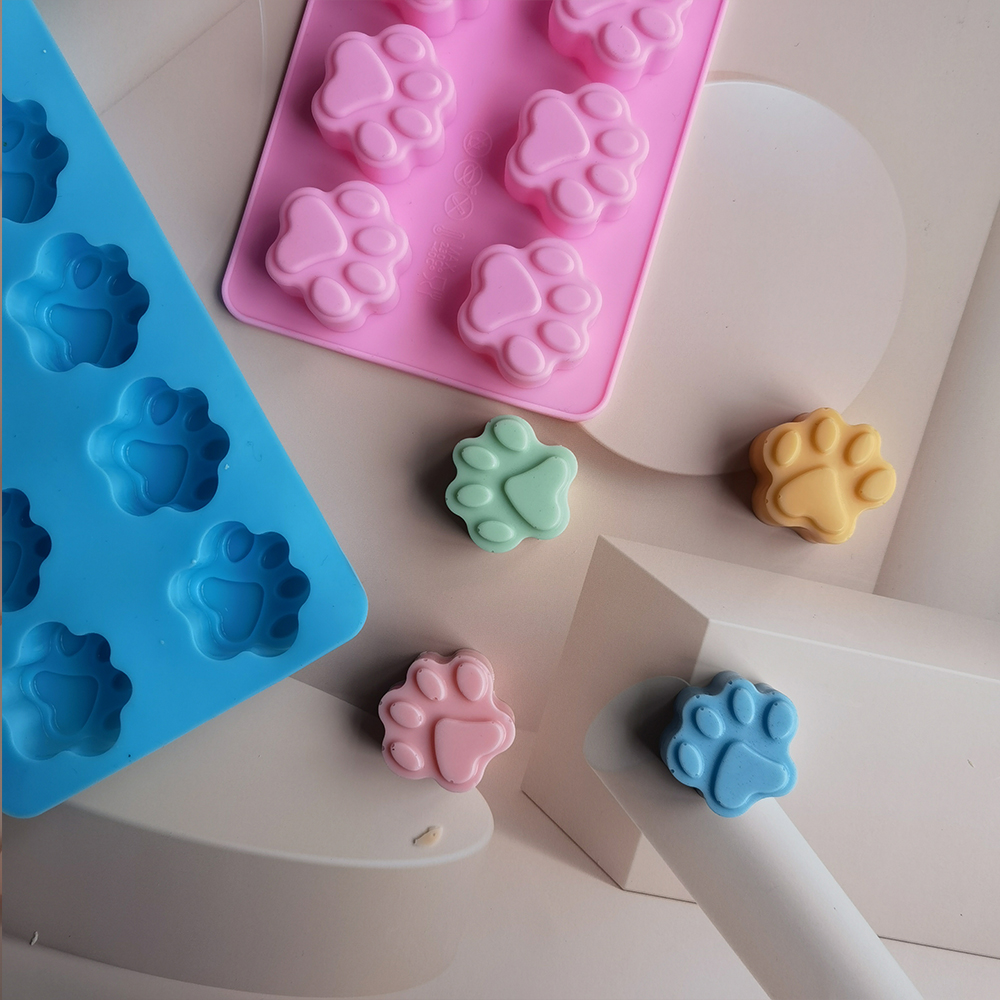 Cat Claw Shape Chocolate Silic - Soap Making Tray 评论和价格