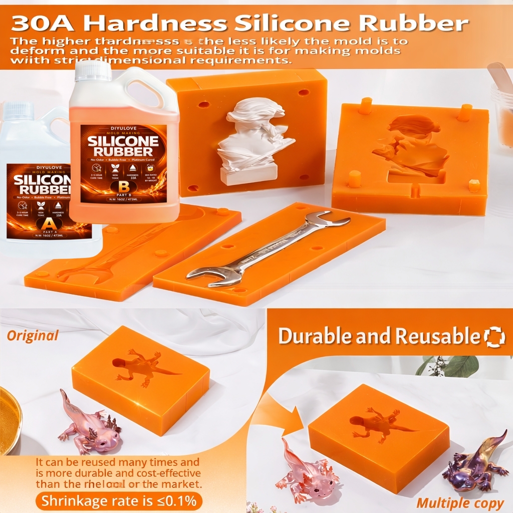 Liquid Silicone Rubber Kit,Hig - Natural Making Soap 评论和价格