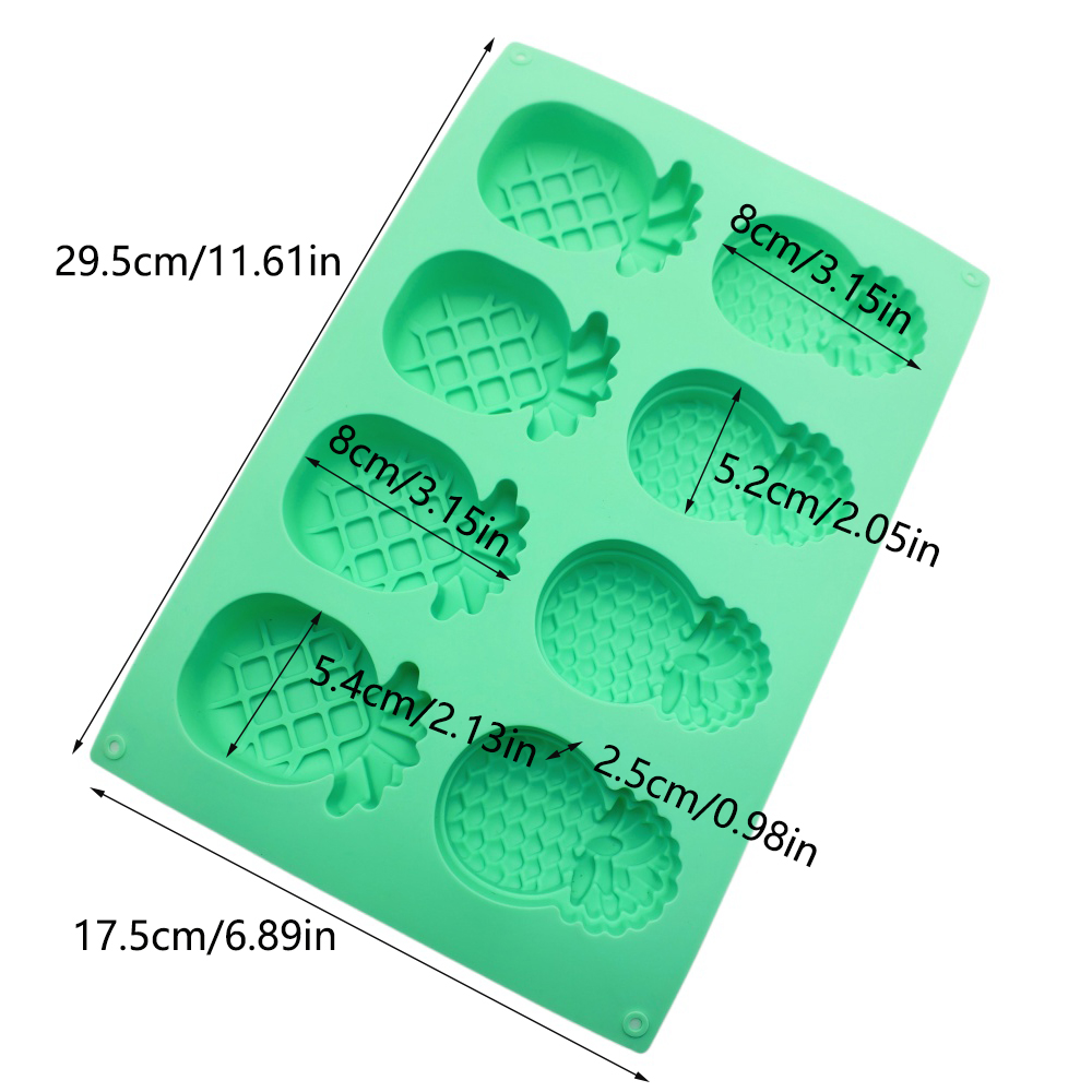 Pineapple Shape Silicone Cake  - Soap Making Tutorial 评论和价格