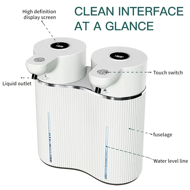 Double-Head Touchless Foam/Gel - Soap Making Machine At Home 评论和价格