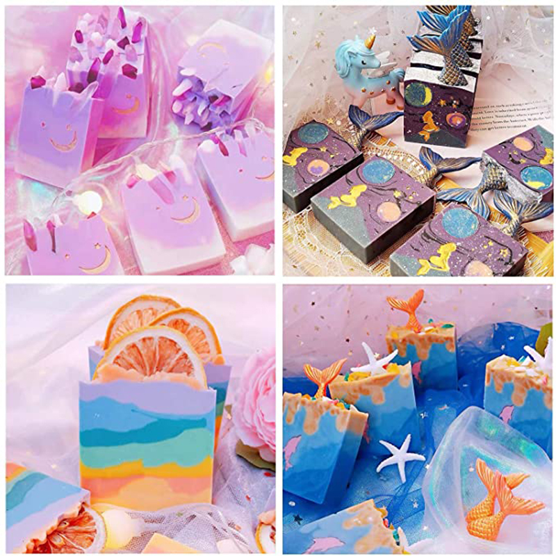 Silicone Soap Molds Kit Flexib - Soap Making Diy Kit 评论和价格