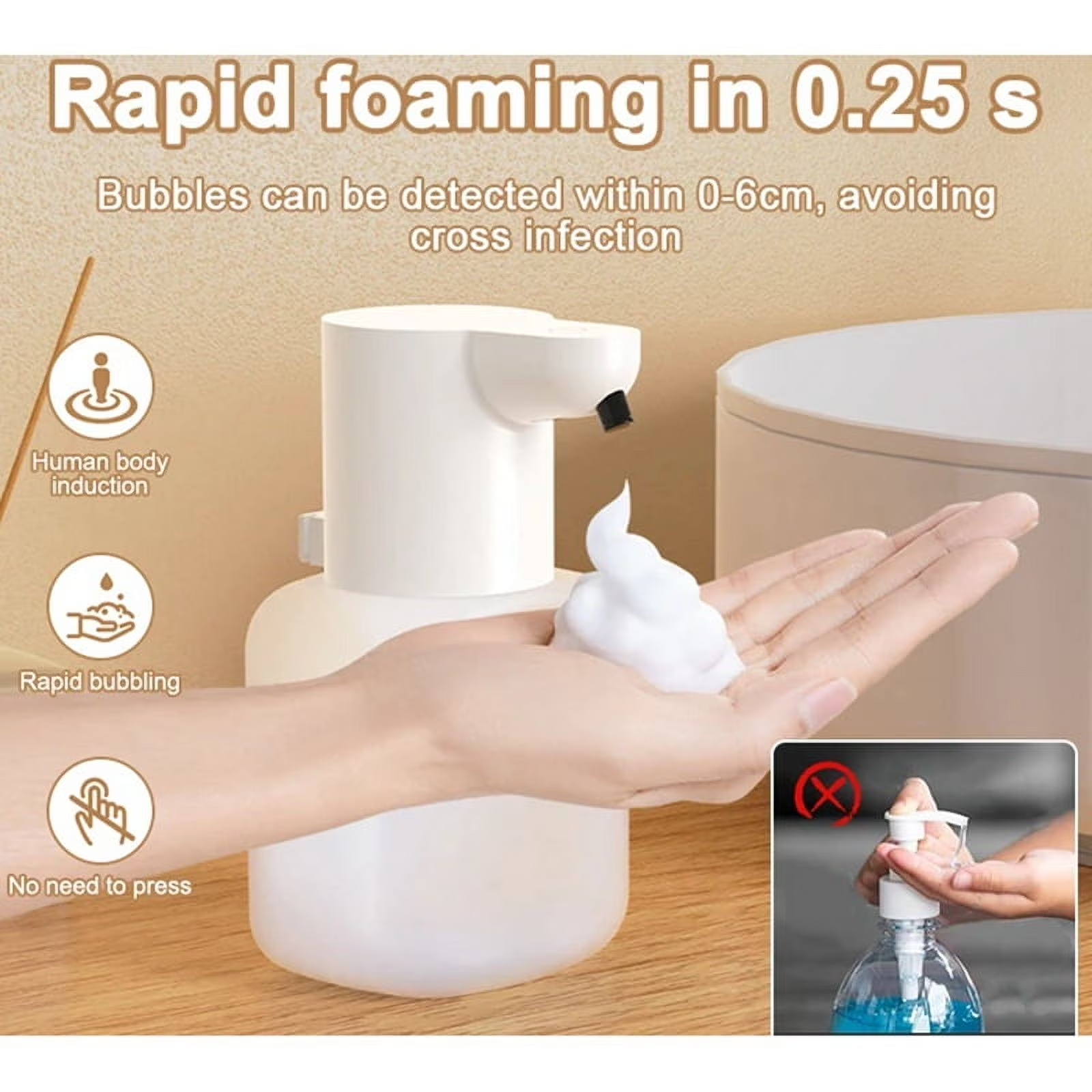 500ML P6 Large Capacity Contac - Soap Making Machine At Home 评论和价格