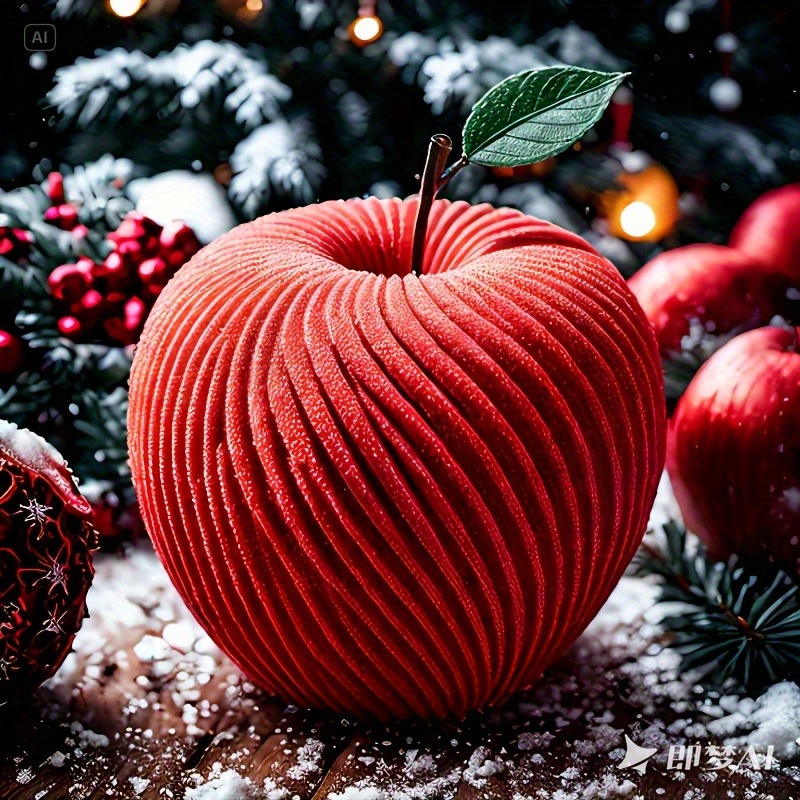 A trendy red apple silicone mo - Natural Making Soap 评论和价格