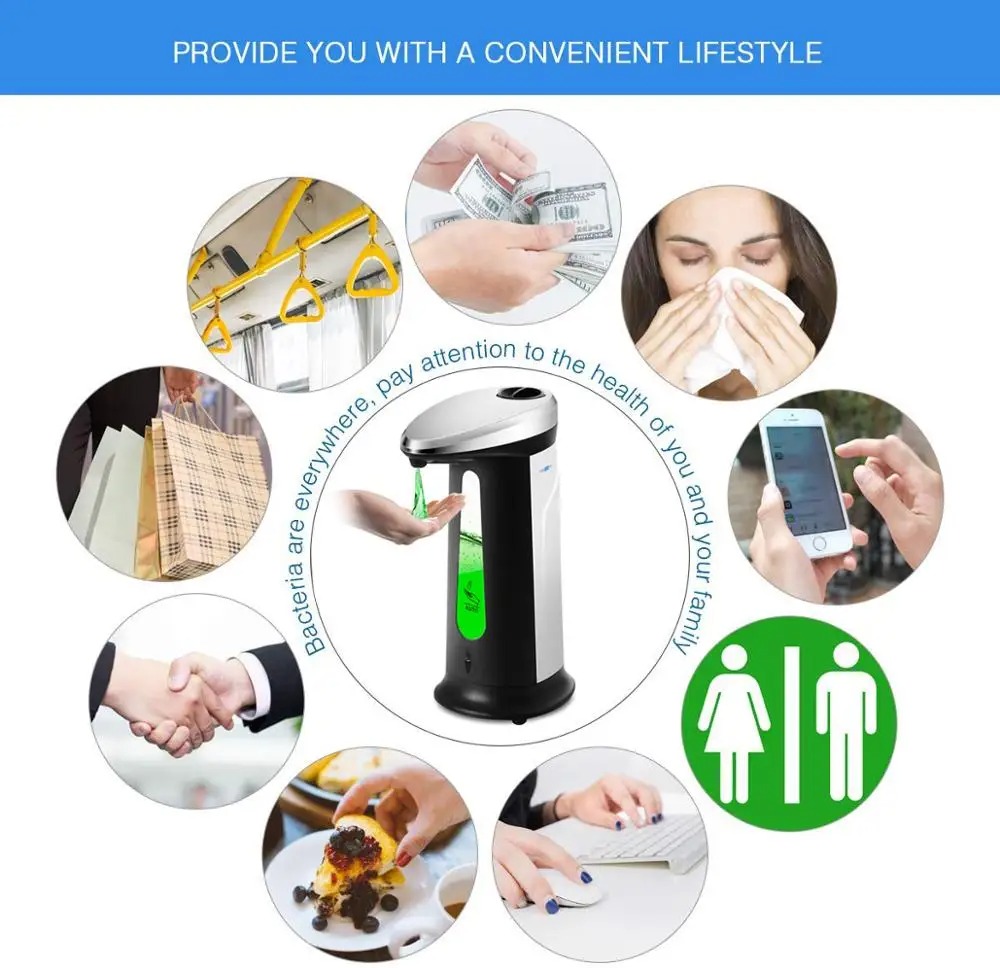 400ml Automatic Liquid Soap Di - Soap Making Machine At Home 评论和价格