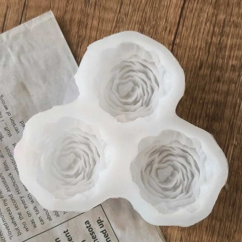 Peony Flower Candle Silicone M - Soap Making Handmade 评论和价格